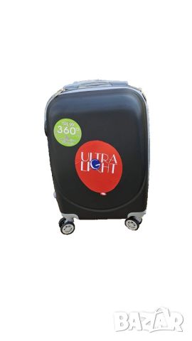 Куфар за ръчен багаж SUPER LIGHT 55x36x22: "360 градуса колела , тежи 1.5кг.Твърдо покритие"", снимка 2 - Куфари - 45747107