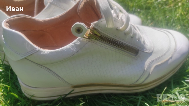 Дамски маратонки ест. кожа 