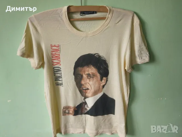 тениска Dolce Gabbana Scarface limited edition M t-shirt , снимка 5 - Тениски - 46966501