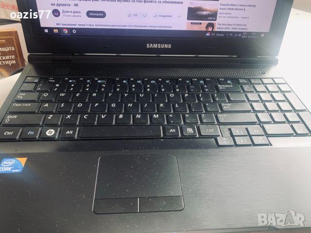 Бърз лаптоп ! SAMSUNG   отличен SSD 128 gb, снимка 6 - Лаптопи за работа - 45381730