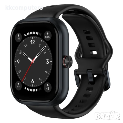 Honor Choice Watch Смарт часовник – 1.95" AMOLED, GPS, 5ATM, Черен