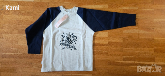 Нова ватирана блуза за р. 128, снимка 2 - Детски Блузи и туники - 52955329