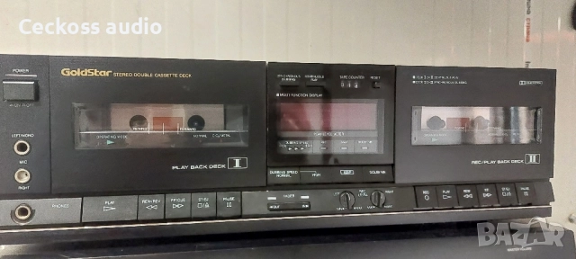 Двукасетъчен дек GOLDSTAR GSW-9320, снимка 2 - Декове - 52104926