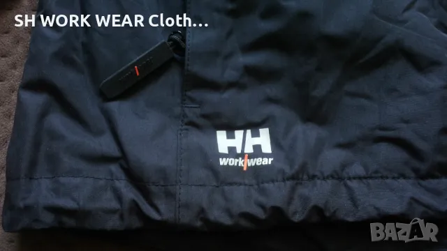 HELLY HANSEN 71043 Manchester Waterproof Shell Jacket Work раз L работно яке водонепромукаемо W4-242, снимка 10 - Якета - 47141662