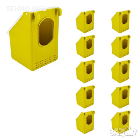 Хранилка за гълъби с 1/2/3 отделения комплект от 10 броя, снимка 1 - За птици - 42809650