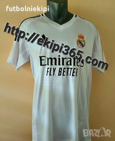 Реал Мадрид 2024/25 - титулярна тениска, снимка 1 - Спортни дрехи, екипи - 25995046