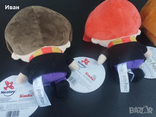 Оригинална плюшена играчка Хари Потър , Хармаяни , Рон , хагрид, снимка 6 - Плюшени играчки - 51220205