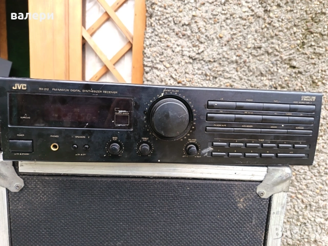 Усилвател JVC перфектно работещ, снимка 2 - Ресийвъри, усилватели, смесителни пултове - 53685295