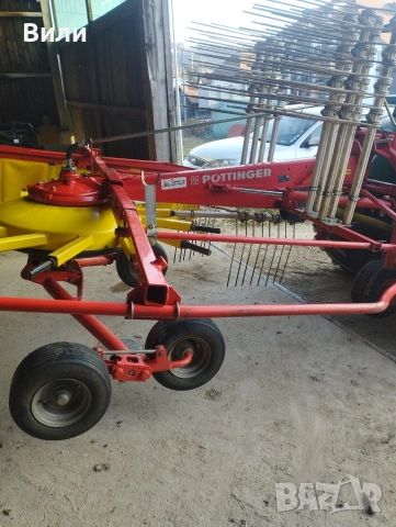 Сеносъбирач Pöttinger 4.20 м., снимка 4 - Селскостопанска техника - 54142261