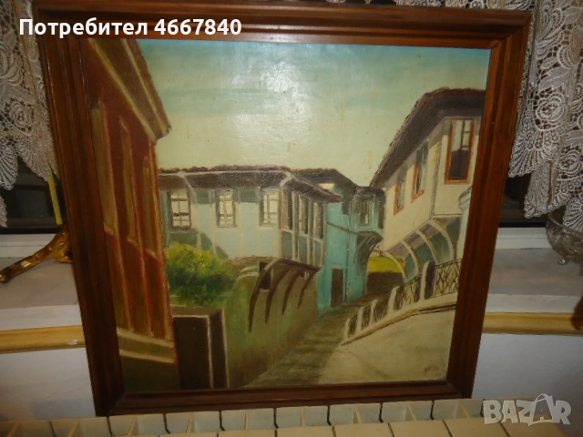 картини, стари ретро соц , маслени.