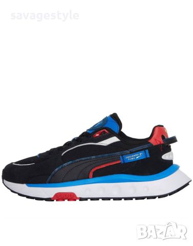 Мъжки маратонки PUMA Wild Rider Displaced Shoes Black, снимка 1 - Маратонки - 46070510