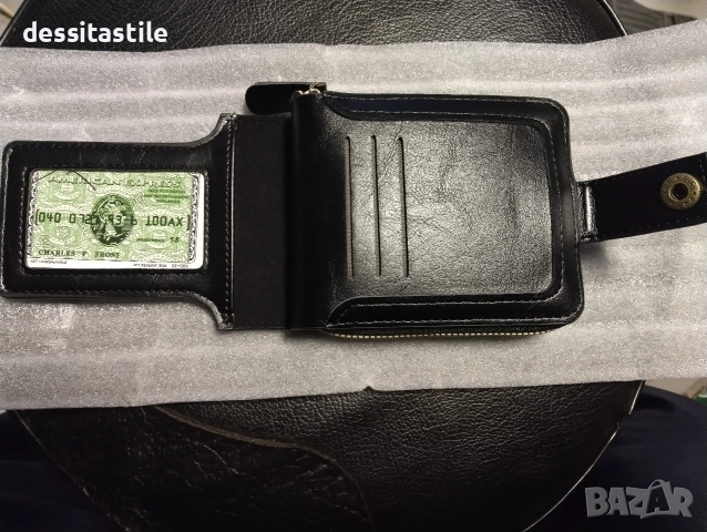 Домашни чехли с мртал банди и портфейл с логото на група DEATH, снимка 2 - Мъжки чехли - 44101399