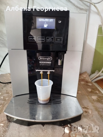 Кафе автомат DELONGHI PERFECTA cappuccino GRAPHIC TOUCH, снимка 7 - Кафемашини - 51888729