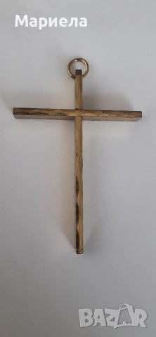 кръст месинг германия, снимка 4 - Антикварни и старинни предмети - 53270143