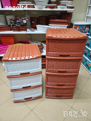 СИВ, БЯЛ, КАФЯВ Пластмасов шкаф!  Шкаф за спалня/Шкаф за кухня/Шкаф за тераса/Шкаф за общежитие, снимка 2 - Шкафове - 47607824