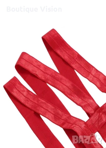 Ново. Червенo секси бельо 2 вида, снимка 5 - Бельо - 47753659