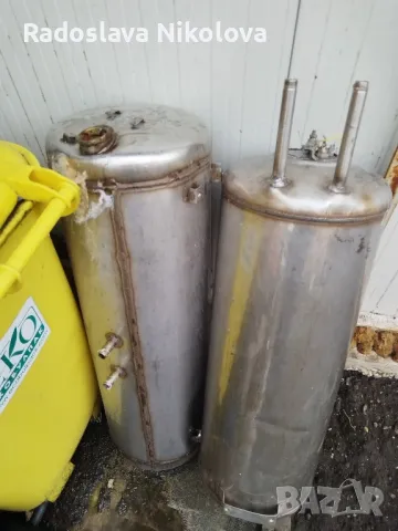 водосъдаржател от неръждаема стомана 80 литра , снимка 2 - Други стоки за дома - 49740289