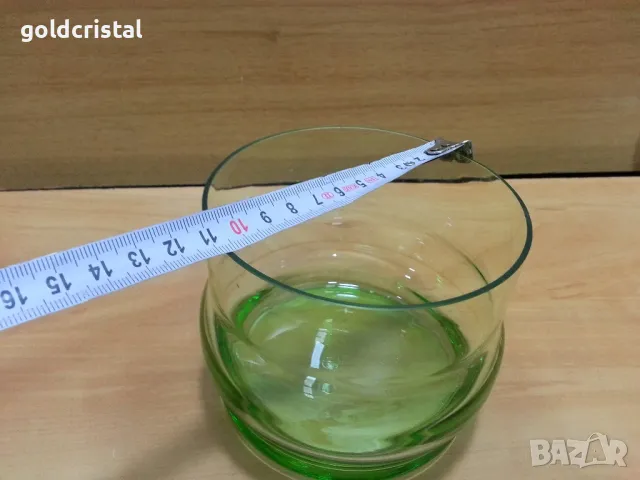 стъклена купичка цветно стъкло , снимка 2 - Антикварни и старинни предмети - 49831861