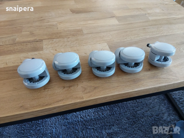 Колелца за офис стол, снимка 9 - Столове - 53937997