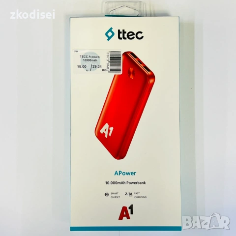 Power Bank TTEC A power 10000mAh
