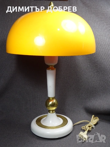 СТАРА РЕТРО СОЦ СССР НАСТОЛНА СЕНЗОРНА ЛАМПА ГЪБА, снимка 3 - Антикварни и старинни предмети - 54062871