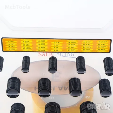 Комплект уплътнения О-пръстени NBR 90 751 броя JCB, снимка 3 - Други инструменти - 49546705