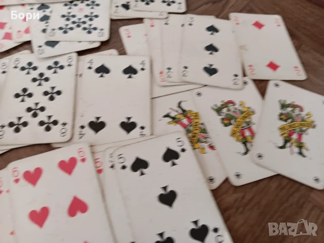 Стари карти за игра, снимка 5 - Карти за игра - 50719180