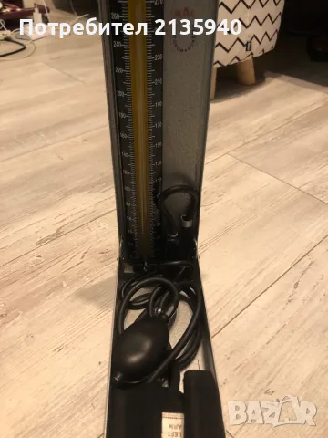 Стар живачен апарат за кръвно mac , снимка 2 - Други ценни предмети - 50175570