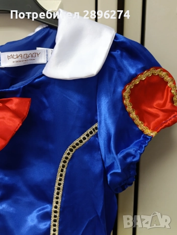 Детска рокля " Снежанка", снимка 6 - Детски рокли и поли - 52171655