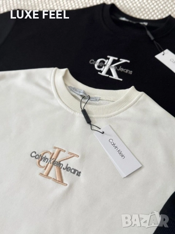 Дамска Памучна Блуза ⚜️ Calvin Klein , снимка 2 - Блузи с дълъг ръкав и пуловери - 52954606