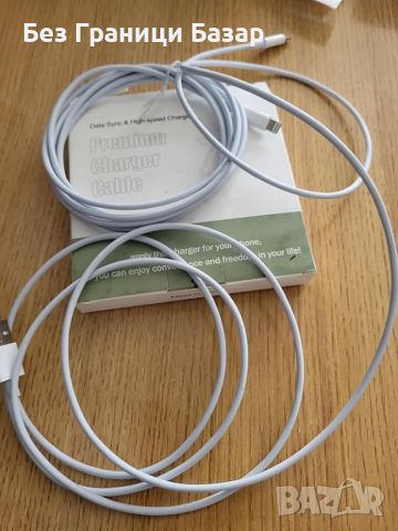 Нови 2 броя 2M USB до Lightning кабел за iPhone 14/13/12/11/X/6S/SE, бърз заряд, снимка 8 - Аксесоари за Apple - 46507207