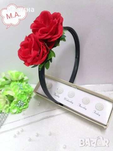 Диадема за коса, вариант 26, снимка 4 - Аксесоари за коса - 53614327