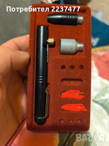 стара писалка оса перфектна , снимка 2 - Газово оръжие - 52325597
