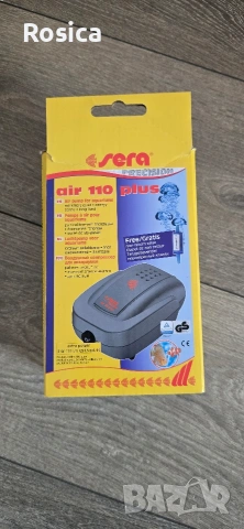 Sera Air 110 Аквариумна Въздушна Помпа , снимка 2 - Оборудване за аквариуми - 54276535