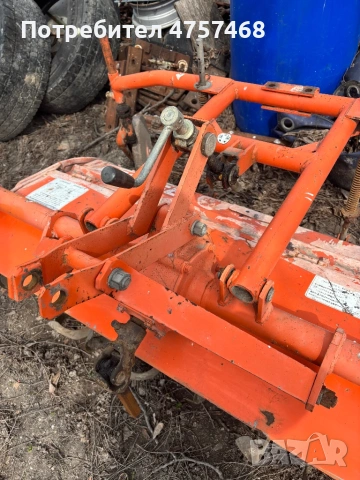 Японска фреза за малък трактор, в отлично техническо и визуално състояние. 0897 646 308, снимка 4 - Селскостопанска техника - 53924457