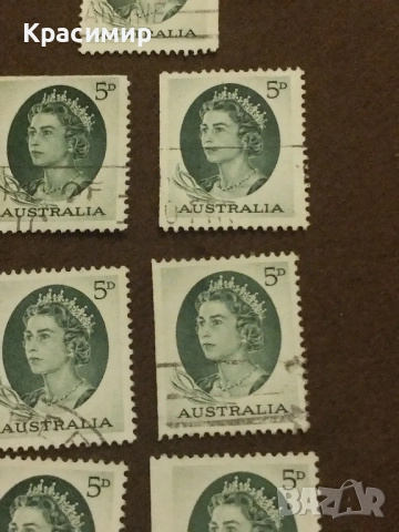 Австралия -Елизабет 1963 г Без Перфорация., снимка 9 - Филателия - 52369877