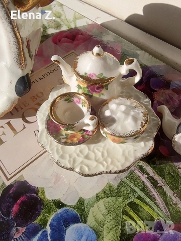 Royal Albert Old Country Roses и Paul Cardew редки декорации, снимка 9 - Други - 52935420