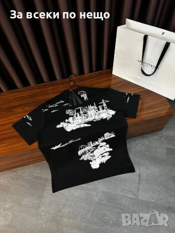 Amiri Мъжка Тениска👕Мъжка Блуза С Къс Ръкав - Различни Цветове Код Mens P.140, снимка 2 - Тениски - 53823166