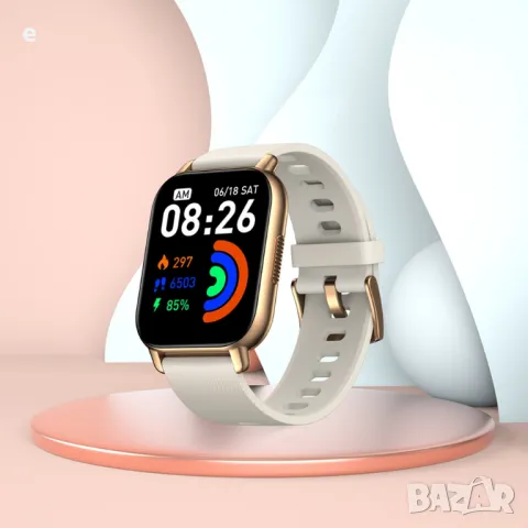 Zeblaze Btalk Smartwatch, 1,86 HD сензорен екран, Bluetooth разговори,Водоустойчив IP68. Бял НОВ, снимка 10 - Смарт часовници - 47963115