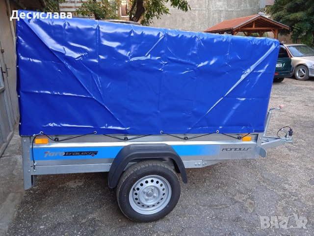 Ремарке с брезент , снимка 2 - Ремаркета - 53980257