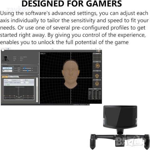 Проследяване на зрението на главата за TrackNP 5 6DOF Система за проследяване на главата Gaming, снимка 6 - Други инструменти - 46118179