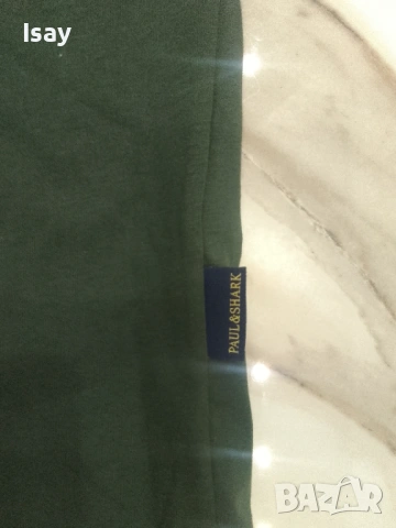 Мъжка тениска Паул Шарк М последен размер в тъмно зелен цвят , снимка 2 - Тениски - 53169324