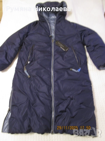 Дълго дамско яке с две лица Betty Barclay, снимка 8 - Якета - 52585210