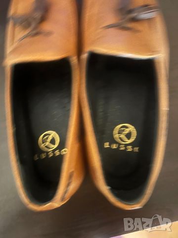 Мъжки обувки от естествена кожа в кафяв цвят !, снимка 9 - Официални обувки - 45649285