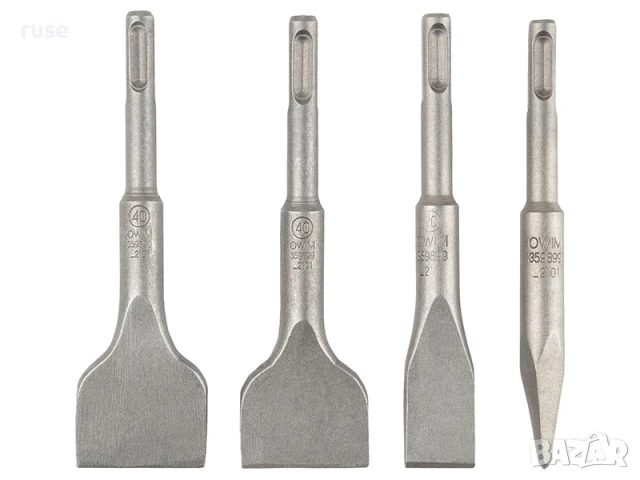 НОВИ! Къси SDS длета 4 части Parkside 140mm