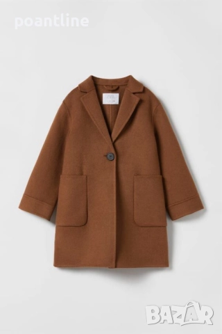 НОВ МОДЕЛ! ZARA палто от 100% вълна