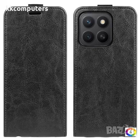 Honor X8c Flip2 Кожен Калъф и Скрийн Протектор, снимка 4 - Калъфи, кейсове - 51493303
