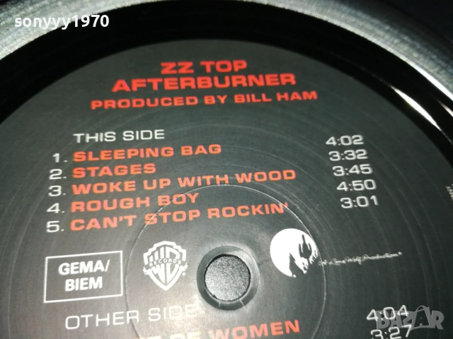 ZZ TOP AFTERBURNER-ВНОС ENGLAND 1210251148, снимка 18 - Грамофонни плочи - 52025578