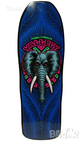 Powell Peralta Mike Vallely Elephant Skateboard Deck, снимка 1