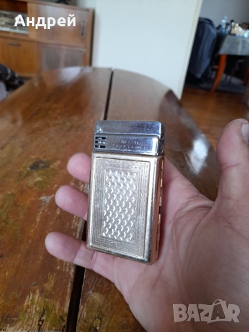 Стара табакера ,запалка Sunflower, снимка 3 - Други ценни предмети - 54044968